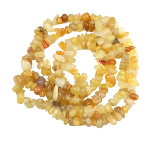Unregelmäßige Kiesperlen Naturstein Malachit Edelsteinperle for die Schmuckherstellung DIY Halskette Armband 16 Zoll(Color20,5pcs(approx.16IN)) von YGSGJSP