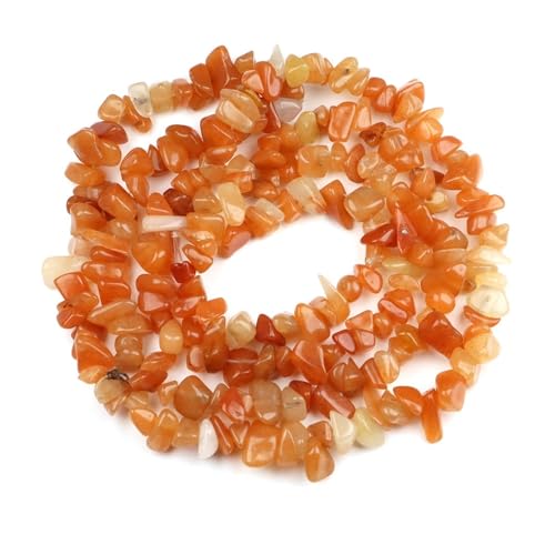 Unregelmäßige Kiesperlen Naturstein Malachit Edelsteinperle for die Schmuckherstellung DIY Halskette Armband 16 Zoll(Color30,5pcs(approx.16IN)) von YGSGJSP