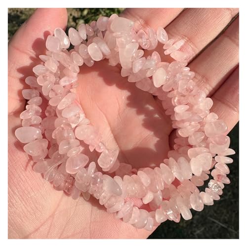 Unregelmäßige Perlen Amethysten Malachit Aquamarin Citrin Kies Stein Perlen for Schmuck Machen Zubehör(Color-17,80cm) von YGSGJSP