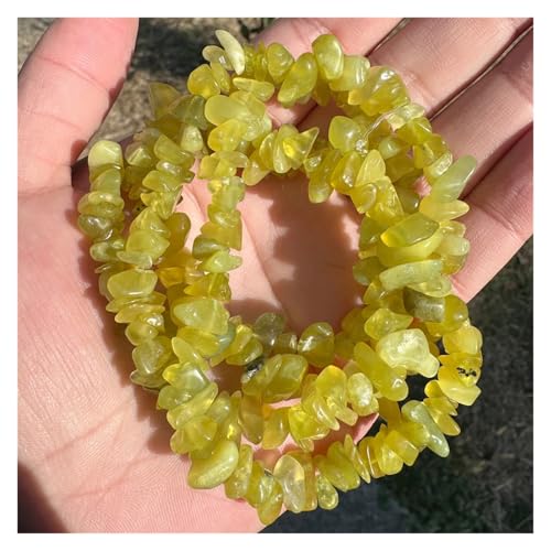 Unregelmäßige Perlen Amethysten Malachit Aquamarin Citrin Kies Stein Perlen for Schmuck Machen Zubehör(Color20,80cm) von YGSGJSP