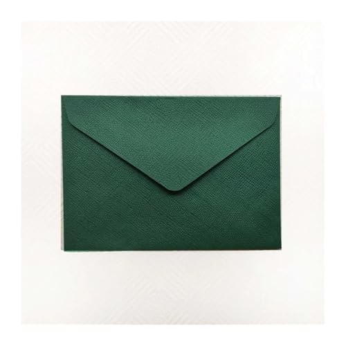 YGSGJSP Hochzeitseinladungen Karte 10 Teile/Paket Retro Hanf Textur Western Umschläge for Hochzeit Party Einladung Grußkarten Umschläge Angepasst(Geen) von YGSGJSP