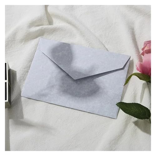 YGSGJSP Hochzeitseinladungen Karte Dicke Papierumschläge, süße Papiertüten, Hochzeitseinladungen, Karten, Postkartenhüllen(Blue) von YGSGJSP