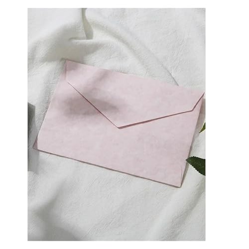 YGSGJSP Hochzeitseinladungen Karte Dicke Papierumschläge, süße Papiertüten, Hochzeitseinladungen, Karten, Postkartenhüllen(Pink) von YGSGJSP
