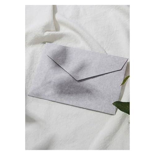 YGSGJSP Hochzeitseinladungen Karte Dicke Papierumschläge, süße Papiertüten, Hochzeitseinladungen, Karten, Postkartenhüllen(Purple Grey) von YGSGJSP