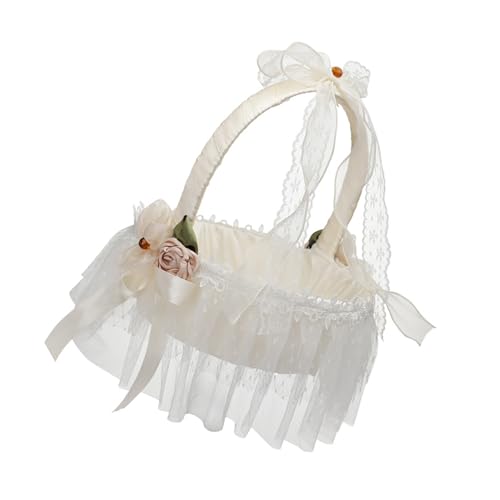 Handheld Blumenkorb Romantiker Hochzeitskorb Schmetterling Dekorationskorb Für Kinder In Brautprozessionen Handheld Blumenkorb Romantiker Hochzeitskorb Schmetterling Dekorationskorb Für Kinder In Brautprozessionen von YGXNHOG