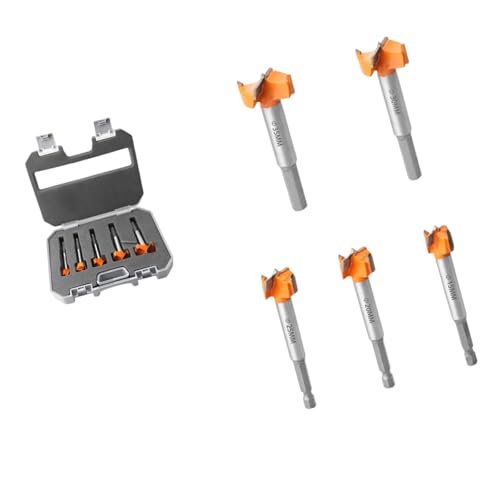Hoch Präziser Stahlkippwinkel Bohrbohrer Set Mit Tiefensteuerung Für Feine Schreinerprojekt Präzise Bohren Hoch Präziser Stahlkippwinkel Bohrbohrer Set Mit Tiefensteuerung Für Feine Schreinerprojekt Präzise Bohren von YGXNHOG