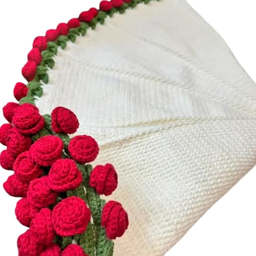 YGXNHOG Rose Blumenhäkeln Afghanische Handgefertigtes Handwerkssatz Mit Mehrfarbigem Garn Home Decors Strangprojekt Für Den Muttertag YGXNHOG Rose Blumenhäkeln Afghanische Handgefertigtes Handwerkssatz Mit Mehrfarbigem Garn Home Decors Strangprojekt Für Den Muttertag von YGXNHOG