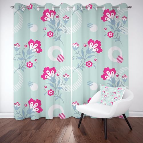 YGcegcia Bohemian Blumen Blatter Thermo Vorhang Streifenmuster Geometrisch Abstrakt Gardinen Thermovorhang Vorhänge Verdunklungsvorhänge 2er Set 245x140 cm für Kinderzimmer Schlafzimmer YGcegcia Bohemian Blumen Blatter Thermo Vorhang Streifenmuster Geometrisch Abstrakt Gardinen Thermovorhang Vorhänge Verdunklungsvorhänge 2er Set 245x140 cm für Kinderzimmer Schlafzimmer von YGcegcia