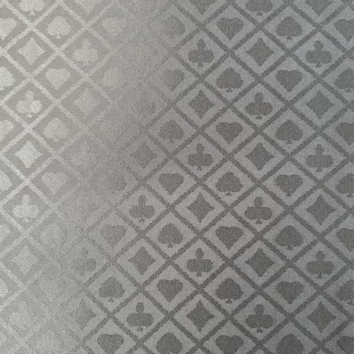 Speed Cloth Pokertischstoff, 274 x 152 cm, Abschnitt des Casino-Kartenspiels, Tischabdeckung, Zubehör, Grau Speed Cloth Pokertischstoff, 274 x 152 cm, Abschnitt des Casino-Kartenspiels, Tischabdeckung, Zubehör, Grau von YH Poker