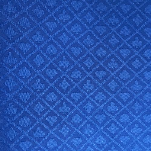 Yuanhe 274 x 152 cm Abschnitt der passenden Poker-Tischdecke (blau) von YH Poker