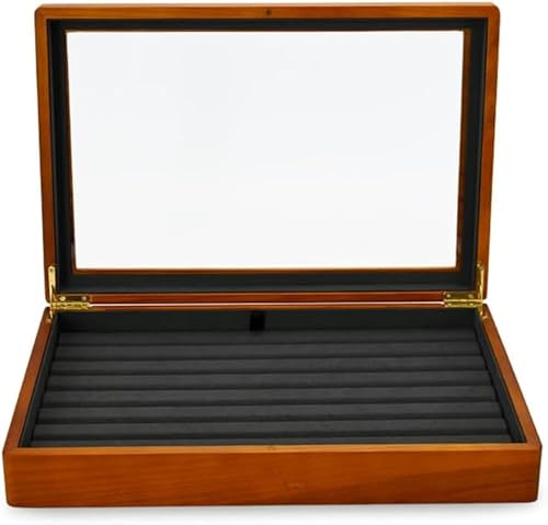 YHDMBBSHNB Schmuckkästchen, Schmuckschatulle aus Holz, Holz Schmuck Aufbewahrungsbox Ring Display Tray Armband Boxen und Organisatoren(C2) von YHDMBBSHNB