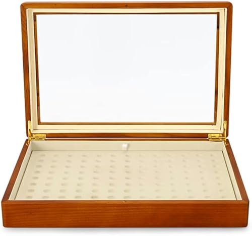 YHDMBBSHNB Schmuckkästchen, Schmuckschatulle aus Holz, Holz Schmuck Aufbewahrungsbox Ring Display Tray Armband Boxen und Organisatoren(D1) von YHDMBBSHNB
