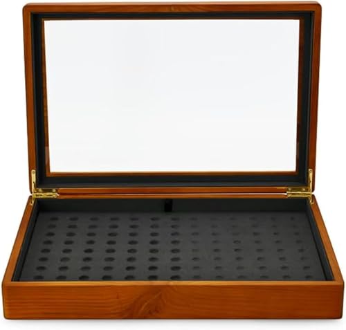 YHDMBBSHNB Schmuckkästchen, Schmuckschatulle aus Holz, Holz Schmuck Aufbewahrungsbox Ring Display Tray Armband Boxen und Organisatoren(D2) von YHDMBBSHNB