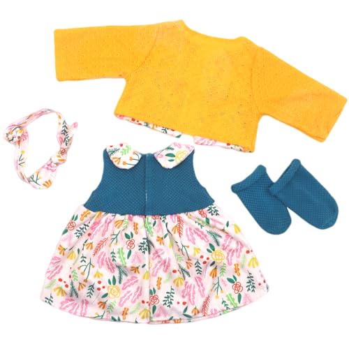 YHGETSUM Kleidung Outfits für Baby Puppen Kleidung Puppenkleidung 35-43 cm Newborn Baby Puppe Kleidung Zubehör mit Hut Langarm Hose Geschenk für Kinder Mädchen Jungen - Hase (pornografische) von YHGETSUM