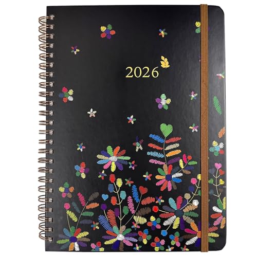 Kalender 2026 Buchkalender Ringbuch A5 1 Woche 2 Seiten, Terminplaner/Wochenplaner mit Tabs, Innentasche, Hardcover, Passwort, Kontakt, Notizen, Spiralbindung Planer, Januar-Dezember Kalender 2026 Buchkalender Ringbuch A5 1 Woche 2 Seiten, Terminplaner/Wochenplaner mit Tabs, Innentasche, Hardcover, Passwort, Kontakt, Notizen, Spiralbindung Planer, Januar-Dezember von YHH