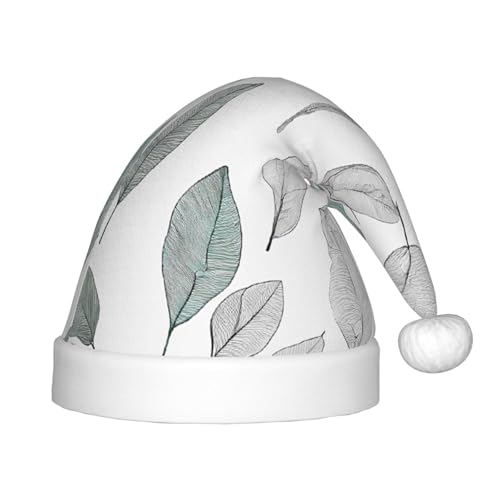 YHLKLWKSZC Basilikum Thymian Dill & Rosmarin bedruckte Weihnachtsmütze, Weihnachtsmannmütze, Weihnachtsmannmütze, weich und bequem, 1 Stück von YHLKLWKSZC