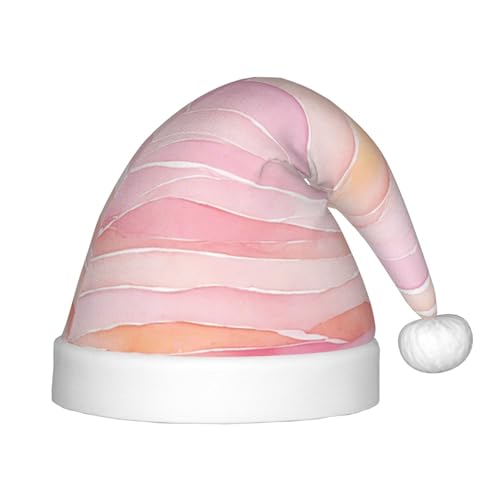 YHLKLWKSZC Weihnachtsmütze, Weihnachtsmannmütze, Weihnachtsmannmütze, Weihnachtsmannmütze, Weihnachtsmannmütze, weich und bequem, Rotgold, 1 Stück von YHLKLWKSZC