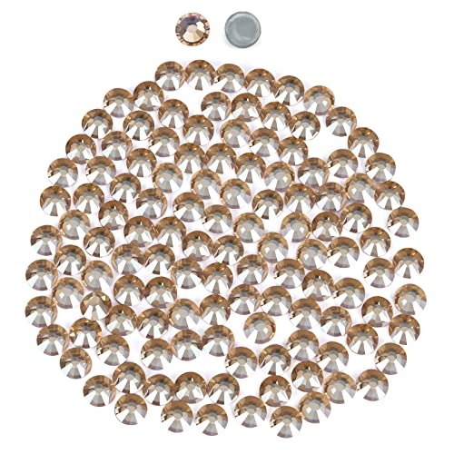 1440 Hotfix-Strasssteine,Flatback Glitzersteine Stones, Glas, runde Kristalle Strasssteine, Edelsteinezum Basteln, für Kleidung, Schuhe, Taschen, DIY-Dekoration,Golden Shadow,SS6,1.8MM-2MM 1440 Hotfix-Strasssteine,Flatback Glitzersteine Stones, Glas, runde Kristalle Strasssteine, Edelsteinezum Basteln, für Kleidung, Schuhe, Taschen, DIY-Dekoration,Golden Shadow,SS6,1.8MM-2MM von YHMQ DU