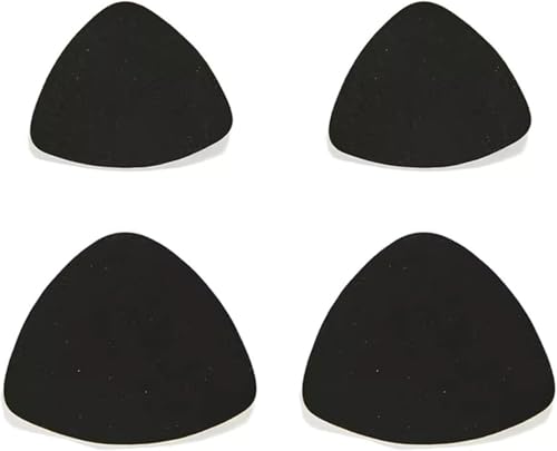 2 Paar DIY selbstklebende Fersenlochflicken for die Rückseite von Sportschuhen, Lederschuhen und High Heels(Black) von YHNNH