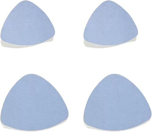 2 Paar DIY selbstklebende Fersenlochflicken for die Rückseite von Sportschuhen, Lederschuhen und High Heels(Blue 4) von YHNNH