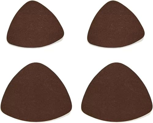 2 Paar DIY selbstklebende Fersenlochflicken for die Rückseite von Sportschuhen, Lederschuhen und High Heels(Brown 1) von YHNNH