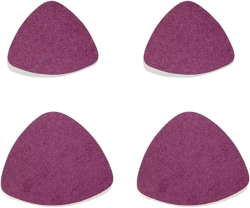 2 Paar DIY selbstklebende Fersenlochflicken for die Rückseite von Sportschuhen, Lederschuhen und High Heels(Purple) von YHNNH