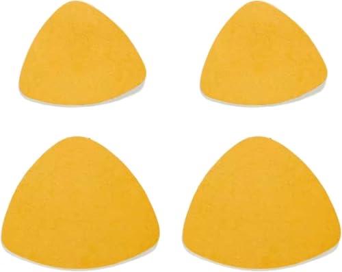2 Paar DIY selbstklebende Fersenlochflicken for die Rückseite von Sportschuhen, Lederschuhen und High Heels(Yellow 1) von YHNNH