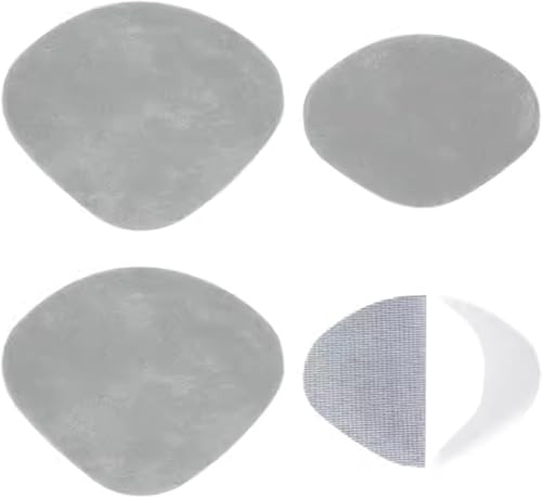 2 Paar selbstklebende Fersenlochflicken for die Rückseite von Sportschuhen, Kit, weich und langlebig(Gray 1) von YHNNH