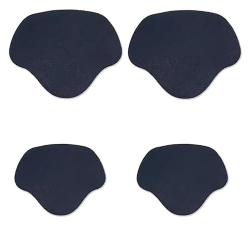 2 Paar selbstklebende Innenschuh-Flicken for Löcher, Schuhloch-Reparatur-Patch-Set for Sneaker, klein und groß(Bronze) von YHNNH