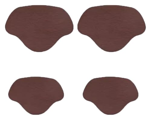 2 Paar selbstklebende Innenschuh-Flicken for Löcher, Schuhloch-Reparatur-Patch-Set for Sneaker, klein und groß(Bruin) von YHNNH