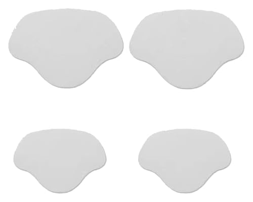 2 Paar selbstklebende Innenschuh-Flicken for Löcher, Schuhloch-Reparatur-Patch-Set for Sneaker, klein und groß(Gray 2) von YHNNH