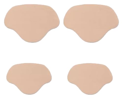 2 Paar selbstklebende Innenschuh-Flicken for Löcher, Schuhloch-Reparatur-Patch-Set for Sneaker, klein und groß(Khaki) von YHNNH