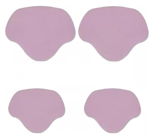 2 Paar selbstklebende Innenschuh-Flicken for Löcher, Schuhloch-Reparatur-Patch-Set for Sneaker, klein und groß(Pink 2) von YHNNH