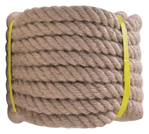 28 mm Hanfseile, Terrassendielen, Juteseil, 4-lagig, robust, for Gartendekoration(20MM 10M) von YHNNH