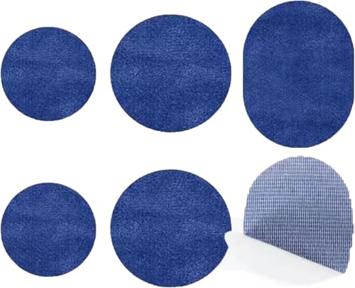 3 Paar selbstklebende Fersenlochflicken for die Rückseite von Sportschuhen, Kit, weich und langlebig(Blu) von YHNNH