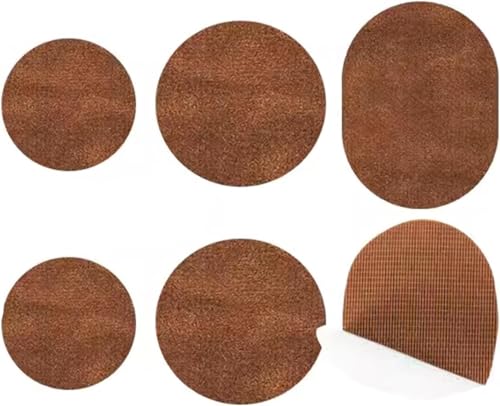 3 Paar selbstklebende Fersenlochflicken for die Rückseite von Sportschuhen, Kit, weich und langlebig(Bruin) von YHNNH