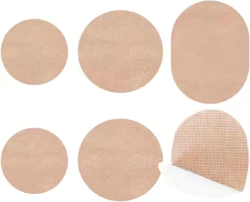 3 Paar selbstklebende Fersenlochflicken for die Rückseite von Sportschuhen, Kit, weich und langlebig(Khaki) von YHNNH