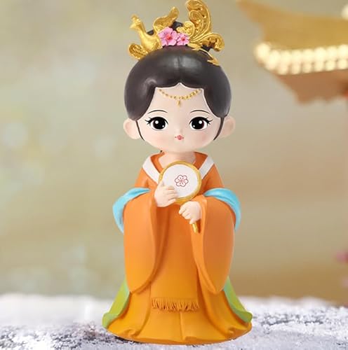 Dekorative Statue eines Mädchens im chinesischen Stil – handgefertigte Puppe aus Kunstharz im Cartoon-Stil, traditionelle Kleidung und Musikinstrumente, einzigartige Geschenkkollektion, für das Wohnzi Dekorative Statue eines Mädchens im chinesischen Stil – handgefertigte Puppe aus Kunstharz im Cartoon-Stil, traditionelle Kleidung und Musikinstrumente, einzigartige Geschenkkollektion, für das Wohnzi von YHNNH