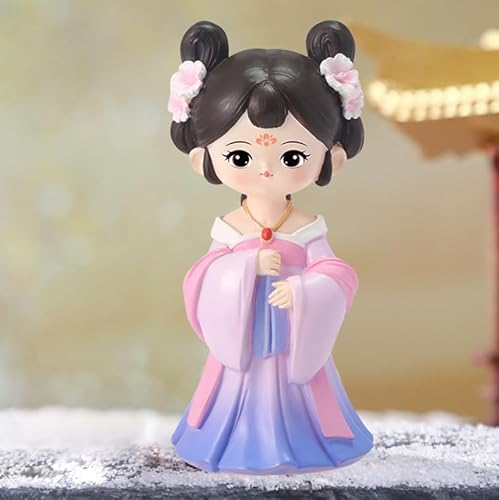 Dekorative Statue eines Mädchens im chinesischen Stil – handgefertigte Puppe aus Kunstharz im Cartoon-Stil, traditionelle Kleidung und Musikinstrumente, einzigartige Geschenkkollektion, für das Wohnzi Dekorative Statue eines Mädchens im chinesischen Stil – handgefertigte Puppe aus Kunstharz im Cartoon-Stil, traditionelle Kleidung und Musikinstrumente, einzigartige Geschenkkollektion, für das Wohnzi von YHNNH