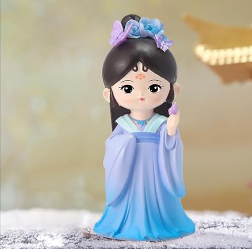 Dekorative Statue eines Mädchens im chinesischen Stil – handgefertigte Puppe aus Kunstharz im Cartoon-Stil, traditionelle Kleidung und Musikinstrumente, einzigartige Geschenkkollektion, für das Wohnzi Dekorative Statue eines Mädchens im chinesischen Stil – handgefertigte Puppe aus Kunstharz im Cartoon-Stil, traditionelle Kleidung und Musikinstrumente, einzigartige Geschenkkollektion, für das Wohnzi von YHNNH