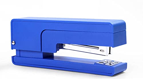 Hochleistungshefter, Manueller Hefter for Zuhause, 360-Grad-Drehhefter, Desktop-Hefter mit Heftklammern, scharfer Meißel for Büro und Schule(B-blue) von YHNNH