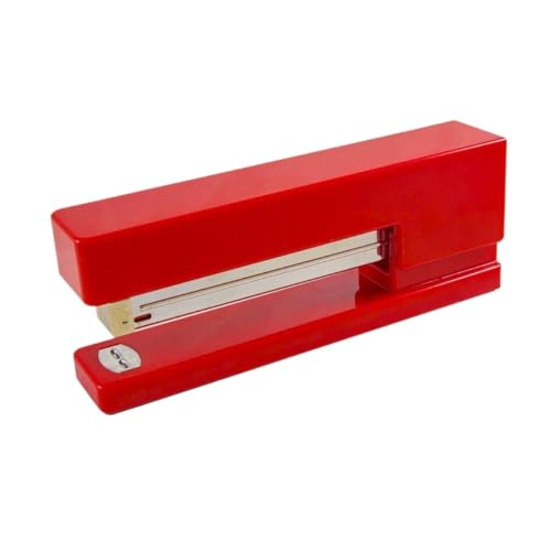 Hochleistungshefter, Manueller Hefter for Zuhause, moderner Desktop-Hefter, verdickter kreativer arbeitssparender, Bürobedarf for die Büroschule(Rosso) von YHNNH