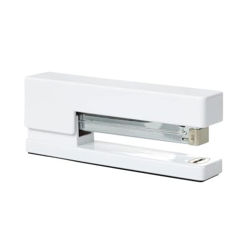 Hochleistungshefter, Manueller Hefter for Zuhause, moderner Desktop-Hefter, verdickter kreativer arbeitssparender, Bürobedarf for die Büroschule(White) von YHNNH