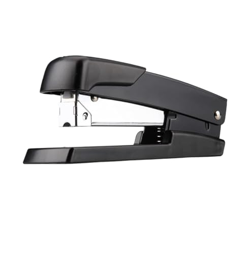 Hochleistungshefter, Manueller Hefter for das Home Office, kommerzieller for Home-Klassenzimmer oder Desktop-Zubehör, Hefterdekoration for die Büroschule(Black) von YHNNH