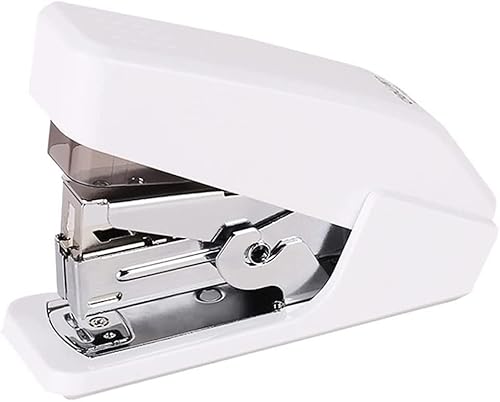 Hochleistungshefter, Manueller Hefter for das Home Office, weißer, 20 Blatt Kapazität, federbetriebener manueller, kleiner, staufreier Büro-Executive Hochleistungshefter, Manueller Hefter for das Home Office, weißer, 20 Blatt Kapazität, federbetriebener manueller, kleiner, staufreier Büro-Executive von YHNNH