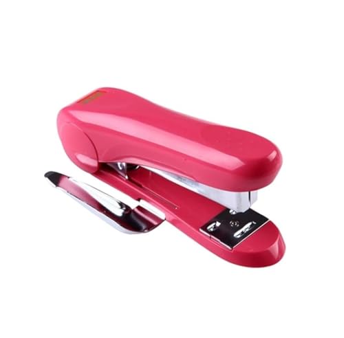 Hochleistungshefter, Manueller Hefter for das Home Office Desktop-Hefter arbeitssparend Geeignet for Büro-Schreibtisch-Zubehör Heimtextilien Dekoration für(Rosso) von YHNNH