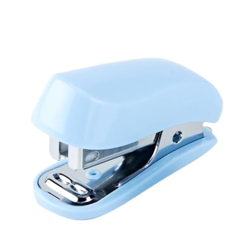 Hochleistungshefter, Manueller Hefter for den Heim-Desktop-Hefter, Büro-Schreibwaren-Hefter, tragbare Bindemaschine for die Büroschule(Blue) von YHNNH