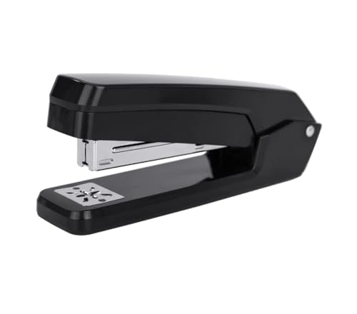 Hochleistungshefter, Manueller Hefter for den Heim-Desktop-Hefter ist einfach zu laden, geeignet for die Dekoration im Büro-Klassenzimmer for Büroschule(Black) von YHNNH