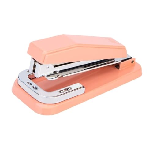 Hochleistungshefter, Manueller Hefter for den Heimbürobedarf, rotierender Desktop-Hefter, dekorativ, geeignet for Einsatz im Büro und Klassenzimmer(Pink) von YHNNH