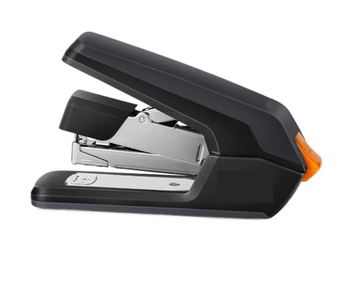 Hochleistungshefter, Manueller Hefter for den Heimgebrauch, Desktop-Hefter, 40-Blatt-Heftkapazität, leicht zu laden, verdickter for die Büroschule(Black) von YHNNH